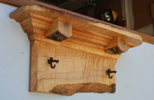 Load image into Gallery viewer, TR-103: 2-Tap Tiger Maple Tap Rack Shelf