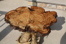 Load image into Gallery viewer, ET-14 Yellow Birch Pedestal End Table