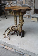 Load image into Gallery viewer, ET-10 Yellow Birch Pedestal End Table