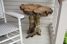 Load image into Gallery viewer, ET-15 Yellow Birch Pedestal End Table
