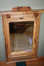 Load image into Gallery viewer, Rustic Adirondack Beveled Glass Mirror M-2 - Loon Lake Reflections