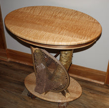 Load image into Gallery viewer, ET-16 Platform Pedestal Table "Gone Fishing"