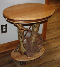 Load image into Gallery viewer, ET-16 Platform Pedestal Table "Gone Fishing"