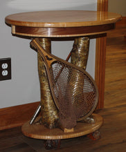 Load image into Gallery viewer, ET-16 Platform Pedestal Table "Gone Fishing"