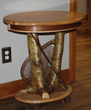Load image into Gallery viewer, ET-16 Platform Pedestal Table "Gone Fishing"