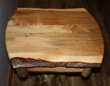 Load image into Gallery viewer, ET-17: Rustic Burly Maple Yellow Birch Root Stump End Table