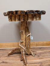Load image into Gallery viewer, ET - 019 Yellow Birch Pedestal End Table