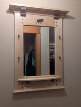 Load image into Gallery viewer, Rustic Beveled glass mirror M-1 - Long Lake Reflections