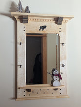 Load image into Gallery viewer, Rustic Beveled glass mirror M-1 - Long Lake Reflections