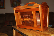 Load image into Gallery viewer, MR-003: Adirondack Magazine Rack (cherry), Moose