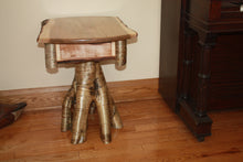 Load image into Gallery viewer, ET-02: Rustic Burly Maple Yellow Birch Root Stump End Table