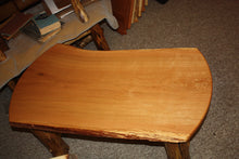 Load image into Gallery viewer, CT-004 Coffee Table, white oak - rustic log