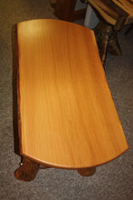 Load image into Gallery viewer, CT-005 Coffee Table, white oak, rustic log