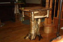 Load image into Gallery viewer, ET-05: Rustic Yellow Birch Stump/Root End Table