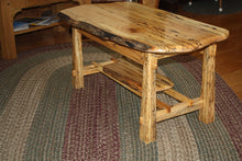 Load image into Gallery viewer, CT-008 Coffee Table - floating top - rustic spalted maple