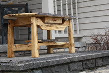 Load image into Gallery viewer, CT-009 Coffee Table - floating top, rustic spalted maple