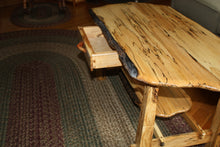 Load image into Gallery viewer, CT-009 Coffee Table - floating top, rustic spalted maple