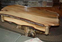 Load image into Gallery viewer, CT-007 Coffee Table -Yellow Birch Root/Stump and Antler