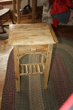 Load image into Gallery viewer, ET-TFO: Timber-framed Spalted Maple End Tables (pair)