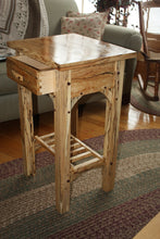 Load image into Gallery viewer, ET-TFO: Timber-framed Spalted Maple End Tables (pair)
