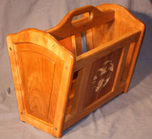 Load image into Gallery viewer, MR-012 Adirondack Magazine Rack (cherry)- Wood Duck