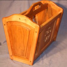 Load image into Gallery viewer, MR-012 Adirondack Magazine Rack (cherry)- Wood Duck