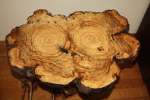 Load image into Gallery viewer, ET-09 Yellow Birch Pedestal End Table