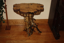 Load image into Gallery viewer, ET-11 Yellow Birch Pedestal End Table