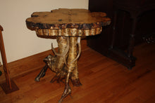 Load image into Gallery viewer, ET-11 Yellow Birch Pedestal End Table