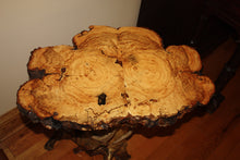 Load image into Gallery viewer, ET-11 Yellow Birch Pedestal End Table