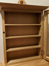 Load image into Gallery viewer, SCCM-000 Shaker Maple Spice/Curio Cabinet