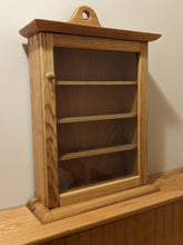 Load image into Gallery viewer, SCCO-000 Shaker Oak Spice/Curio Cabinet
