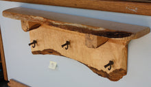 Load image into Gallery viewer, TR-097: 3-Tap Tiger Maple Tap Rack shelf
