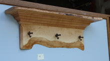 Load image into Gallery viewer, TR-098: 3 Tap Tiger Maple Tap Rack Shelf
