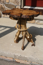 Load image into Gallery viewer, ET-14 Yellow Birch Pedestal End Table
