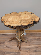 Load image into Gallery viewer, ET - 019 Yellow Birch Pedestal End Table
