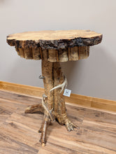 Load image into Gallery viewer, ET - 019 Yellow Birch Pedestal End Table
