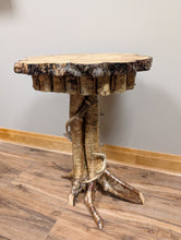 Load image into Gallery viewer, ET - 019 Yellow Birch Pedestal End Table
