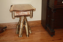 Load image into Gallery viewer, ET-002: Rustic Burly Maple Yellow Birch Root Stump End Table
