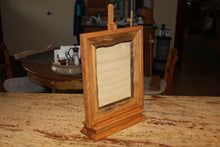 Load image into Gallery viewer, Easel Frame, Quarter-sawn white oak
