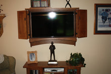 Load image into Gallery viewer, TVC-001 Television Cabinet - Flat screen - Mission Style

