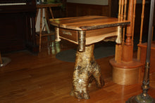 Load image into Gallery viewer, ET-004: Rustic Yellow Birch Stump/Root End Table
