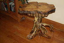 Load image into Gallery viewer, ET-009 Yellow Birch Pedestal End Table
