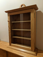 Load image into Gallery viewer, SCCO-000 Shaker Oak Spice/Curio Cabinet
